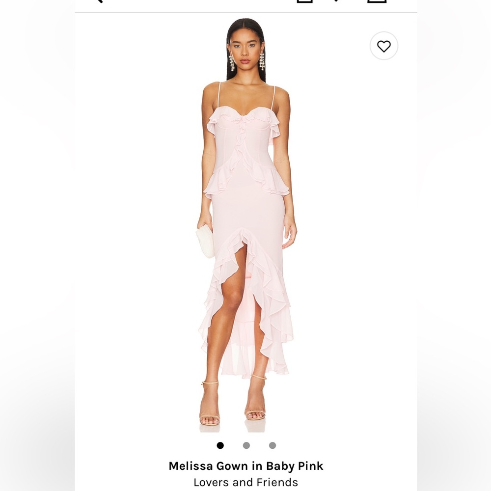Melissa Gown - Lovers & Friends - baby pink